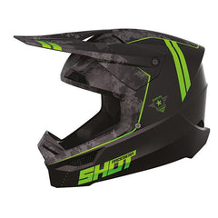 Casque Shot Furious Army vert mat