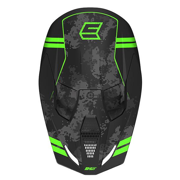 Casque - Shot - Furious Army green matt