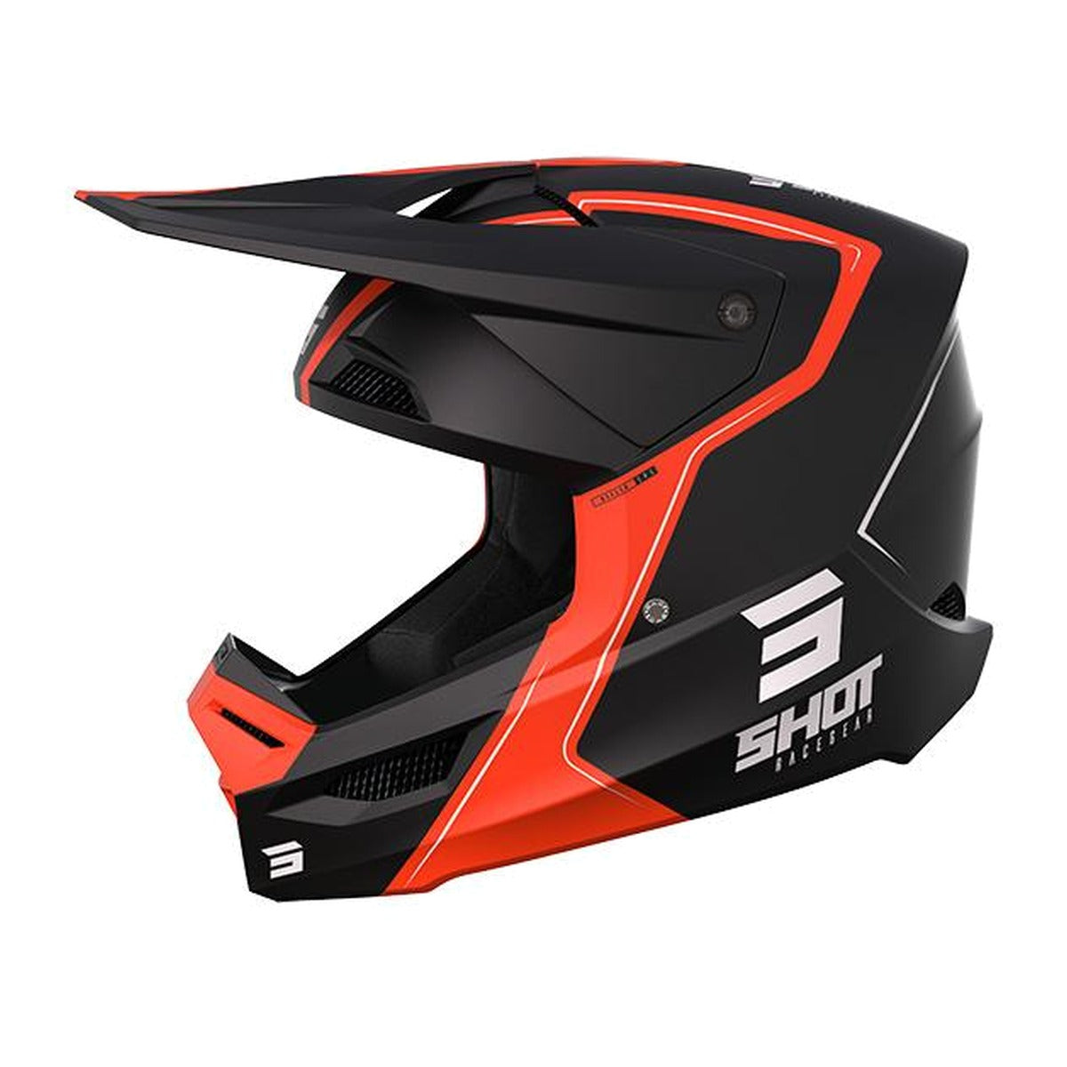 Casque - Shot - Furious Reflex orange matt