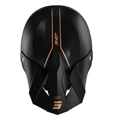 Casque Shot Furious Draw 3.0 noir et bronze mat, vue 2