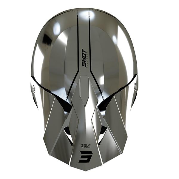 Casque - Shot - Furious Draw 3.0 chrome glossy