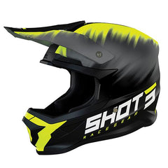 Casque - Shot - Furious Versus neon yellow matt