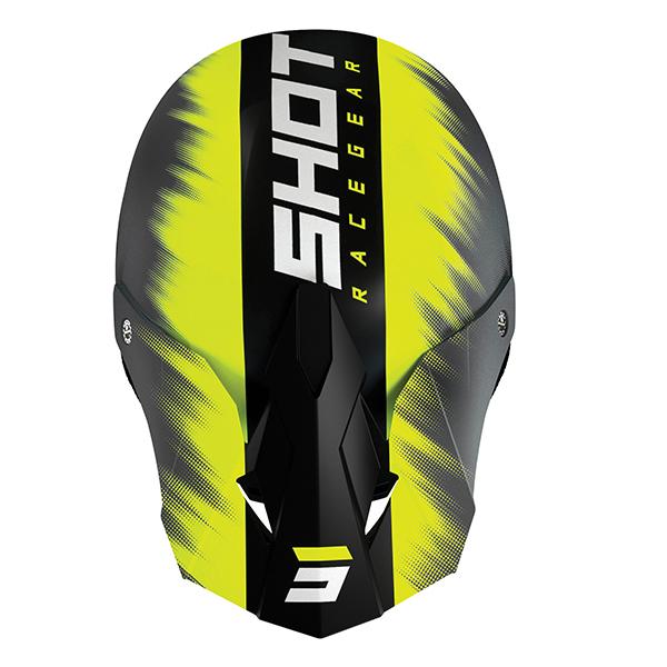 Casque - Shot - Furious Versus neon yellow matt