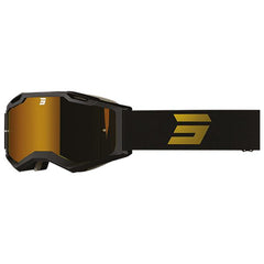 Masque Shot Iris 2.0 Tech doré brillant
