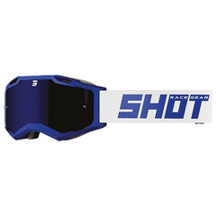 Masque Shot Iris 2.0 Solid bleu mat