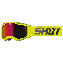 Masque Shot Iris 2.0 Solid jaune fluo brillant