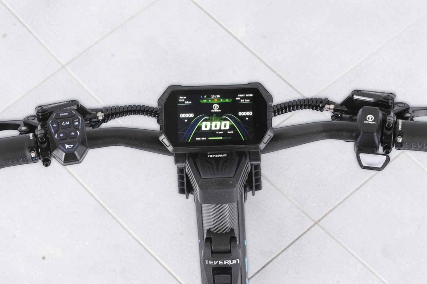 Teverun Fighter Eleven Plus - Trottinette électrique 2x1600W 60V 37,1Ah
