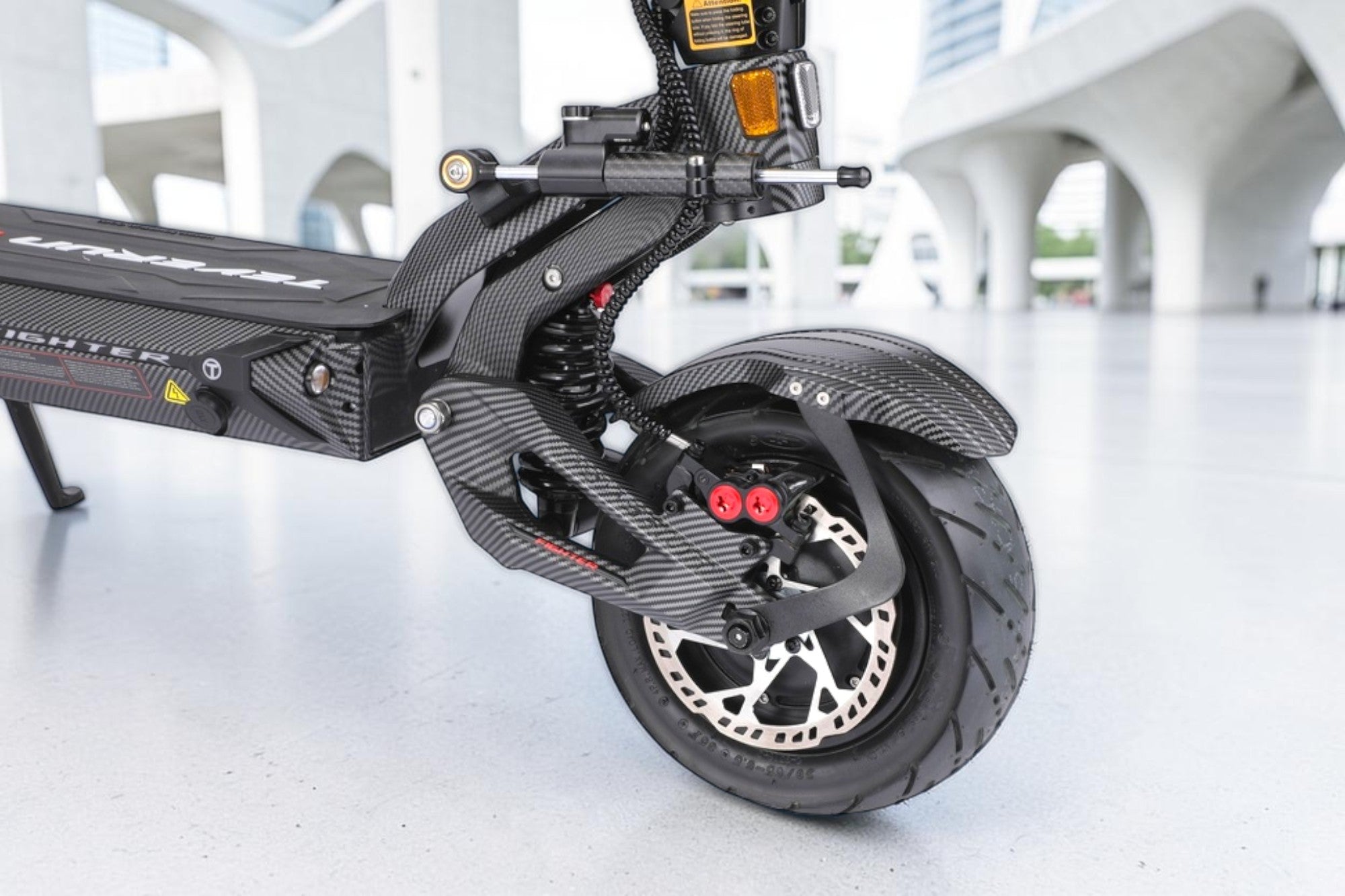 Teverun Fighter Eleven Plus - Trottinette électrique 2x1600W 60V 37,1Ah