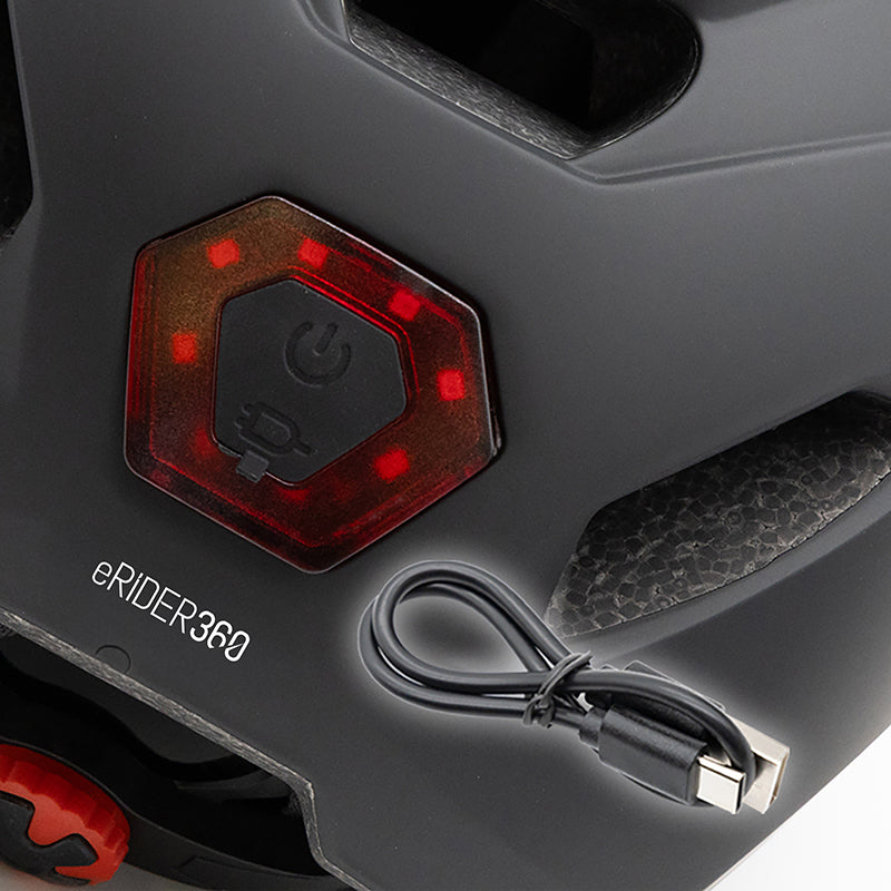 Casque - CP02 avec clignotant noir taille unique