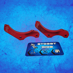 Pattes de déport rouge – freins semi hydraulique et hydrauliques – Ninebot Max G3 - disque 140mm