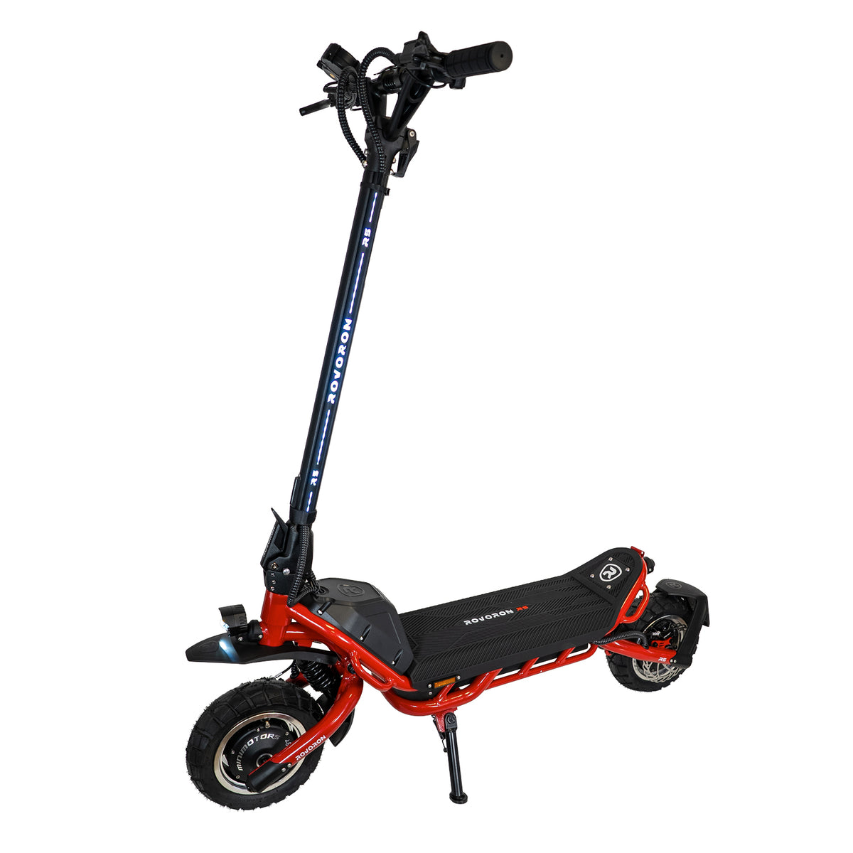 Rovoron R5 Pro rouge, trottinette électrique, vue 6