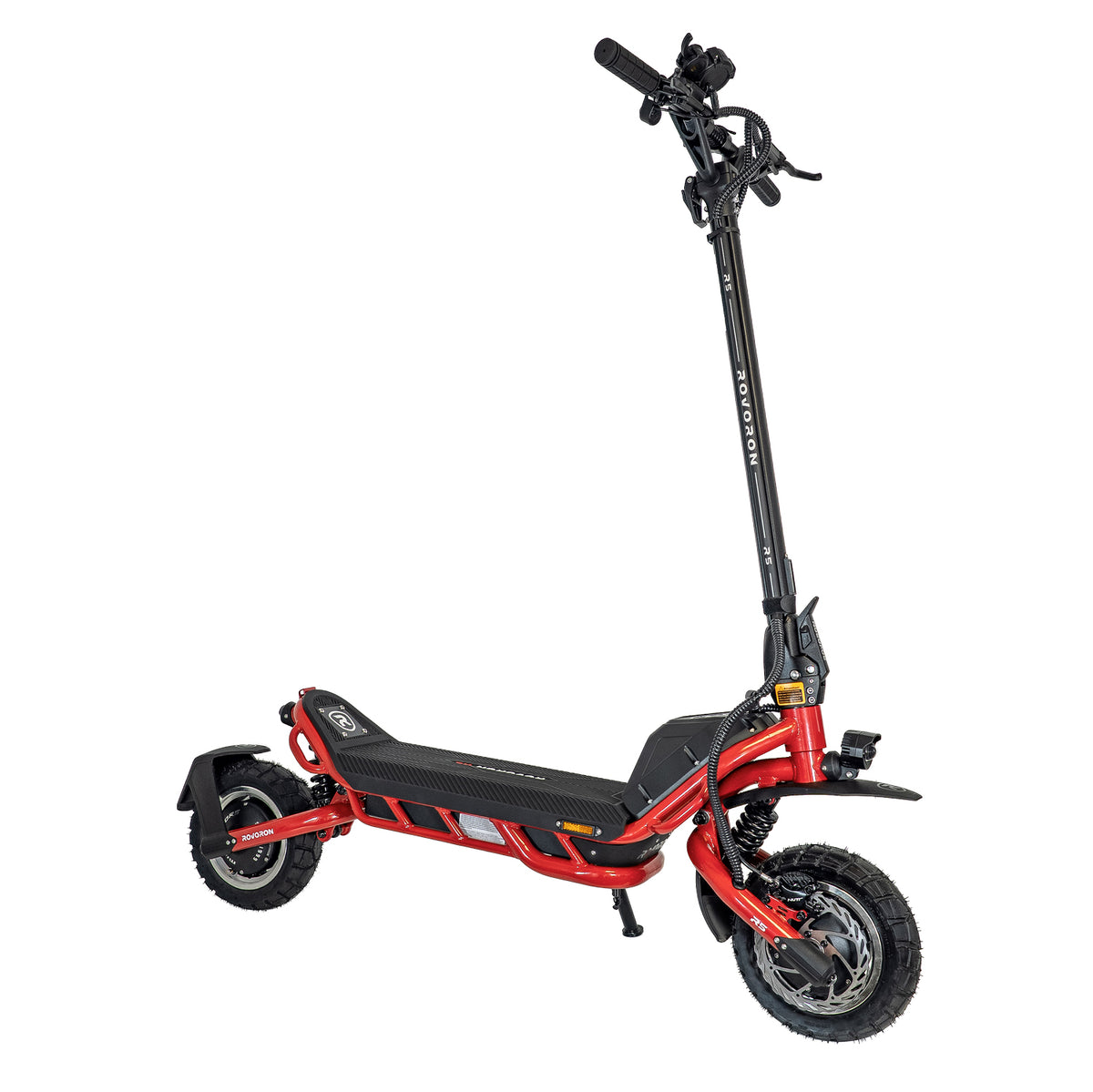 Rovoron R5 Pro rouge, trottinette électrique, vue 7