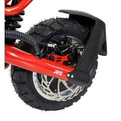Rovoron R5 Pro rouge, trottinette électrique, vue 11