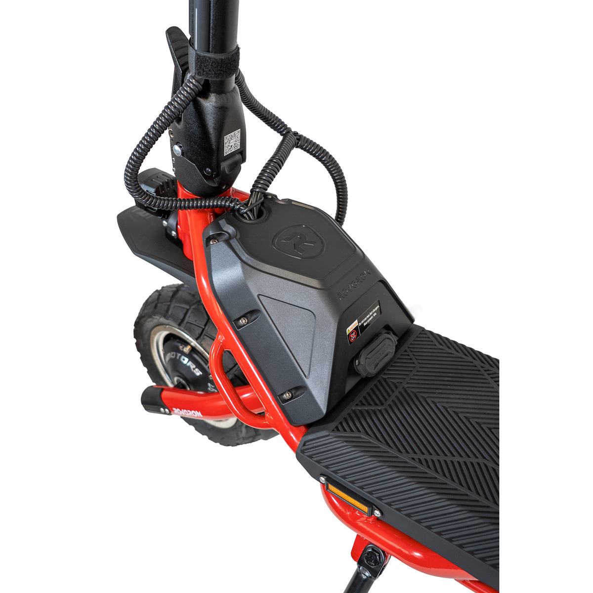 Rovoron R5 Pro rouge, trottinette électrique, vue 12