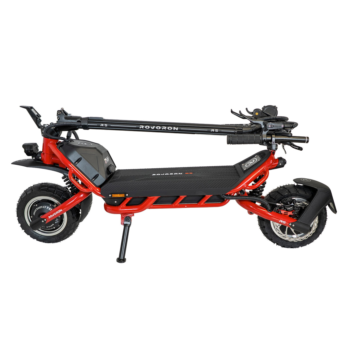 Rovoron R5 Pro rouge, trottinette électrique, vue 14