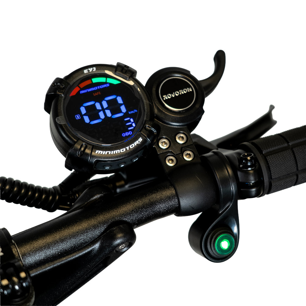 Rovoron R5 Pro rouge, trottinette électrique, vue 15